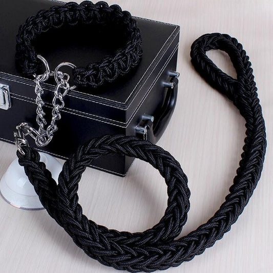 COLLIER + LAISSE "BLACK ARMY"